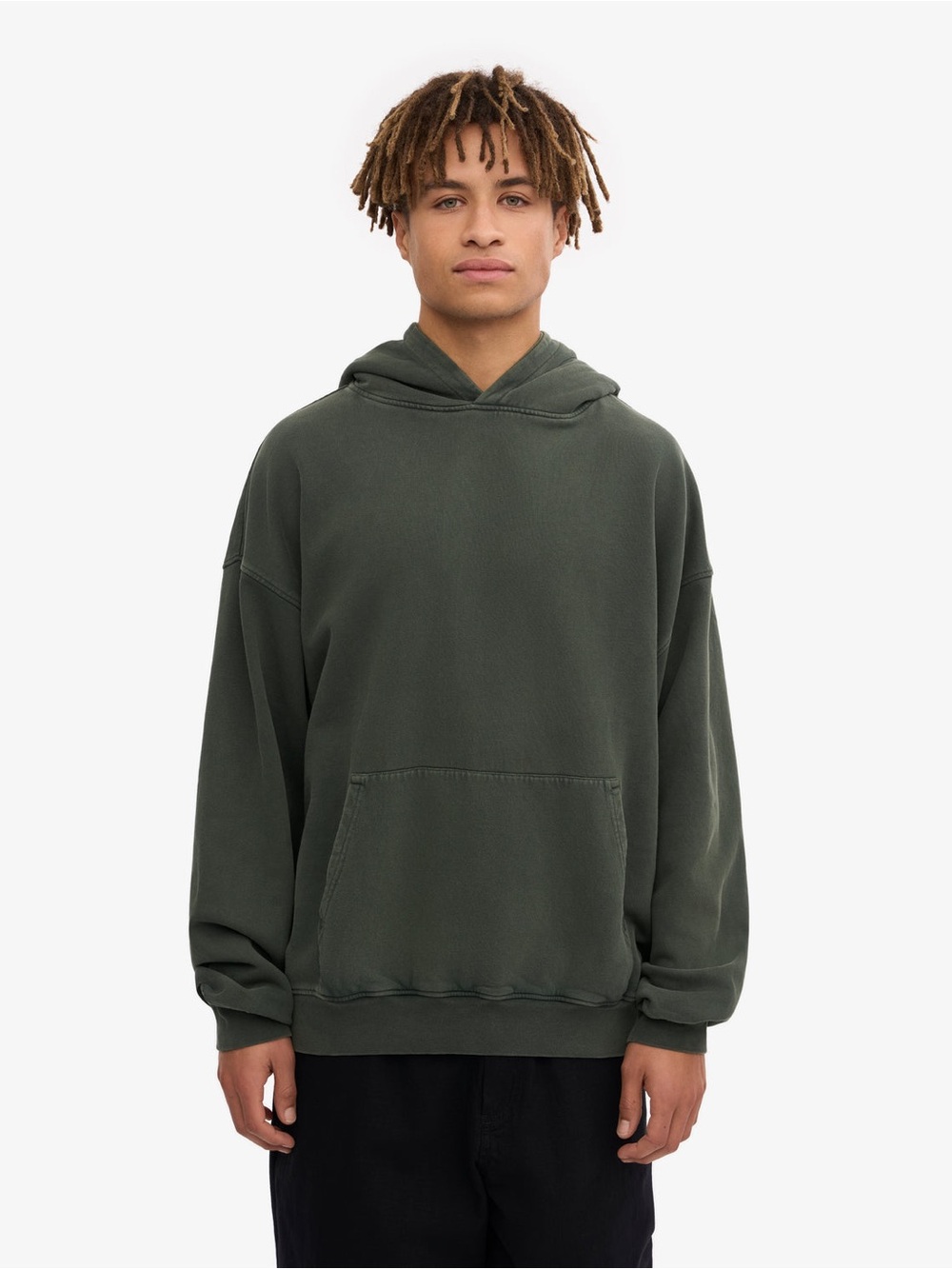 Colorful Standard Organic Oversized Hood - Midnight Forest